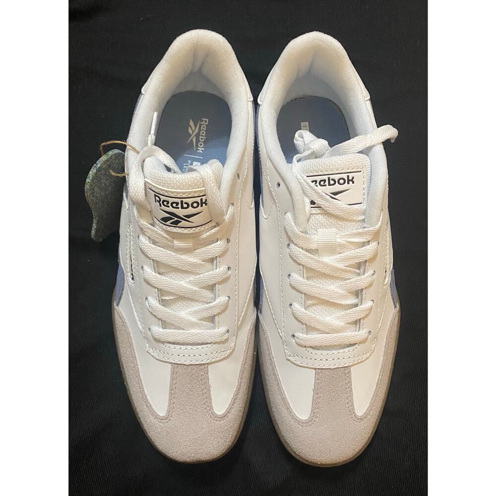 NIB Reebok FORTE lounger white LT BLUE Womens Sport Sneakers Ortholite Shoes 9M - Picture 4 of 12